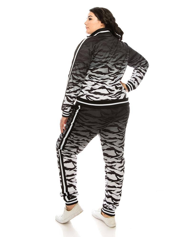 Women Tiger Camo Track Suits Pre-Pack