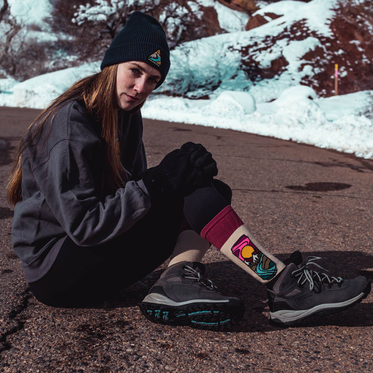 Beer Can Women's Hiking Socks