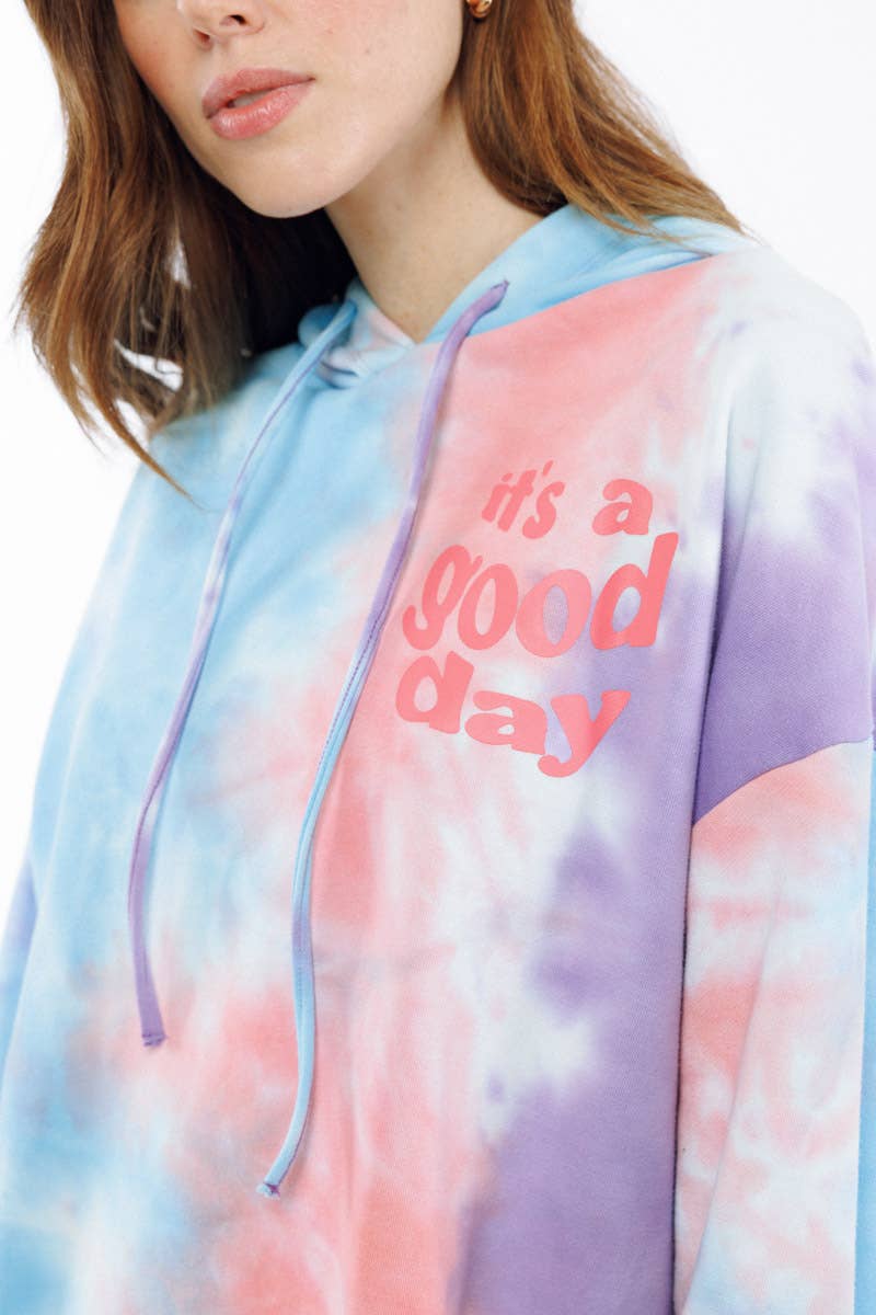 It's a good day TIE&DYE hoodie - SULI