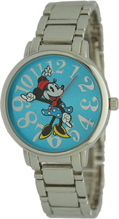 Disney MN2122 Minnie Mouse Silver Women Watch