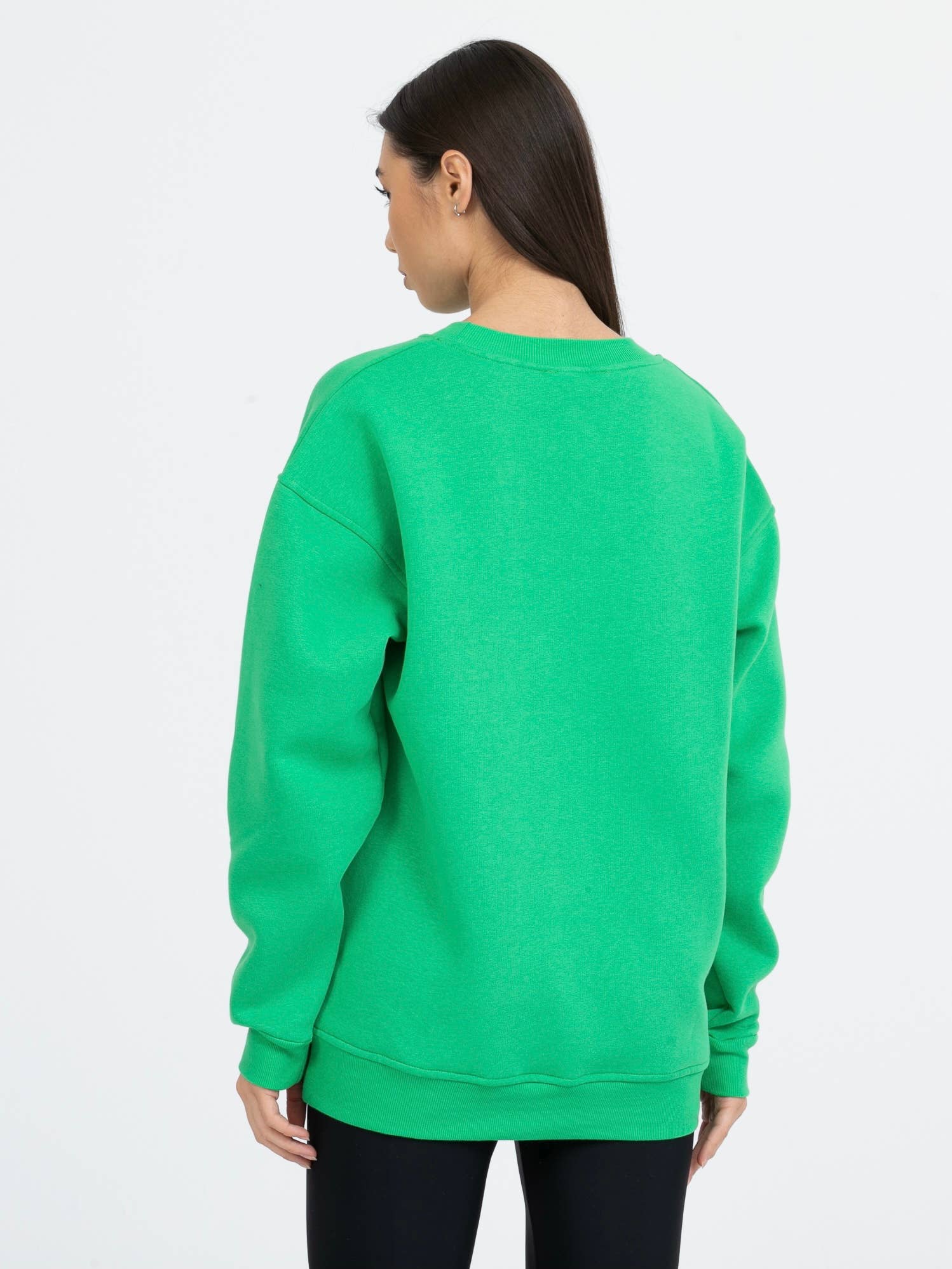 Loose-fitting sweatshirt with drawn head - SEELY