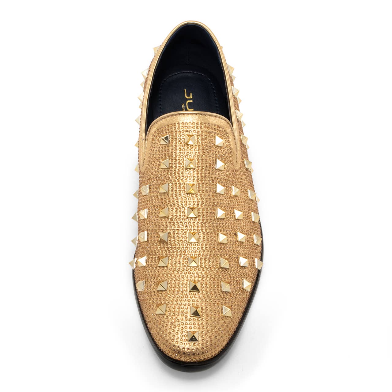 Francisco All-over Pyramid Ornament Detail Dress Loafers