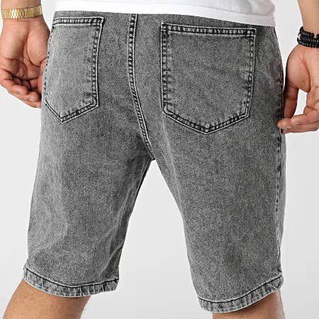 Black Industry 1229R1 Denim Shorts