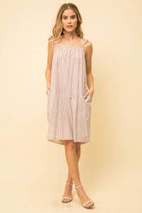 Stripe Linen Dress
