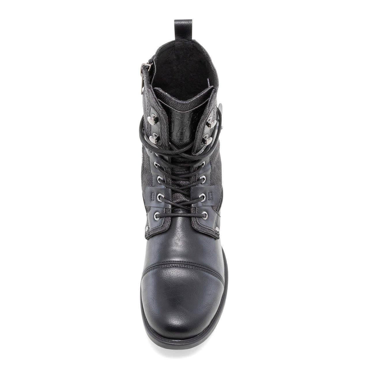 J75 by Jump Deploy Stylish Mid-calf Combat/Military Boots