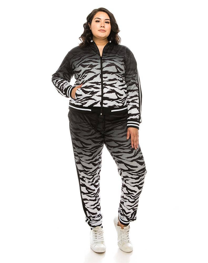 Women Tiger Camo Track Suits Pre-Pack