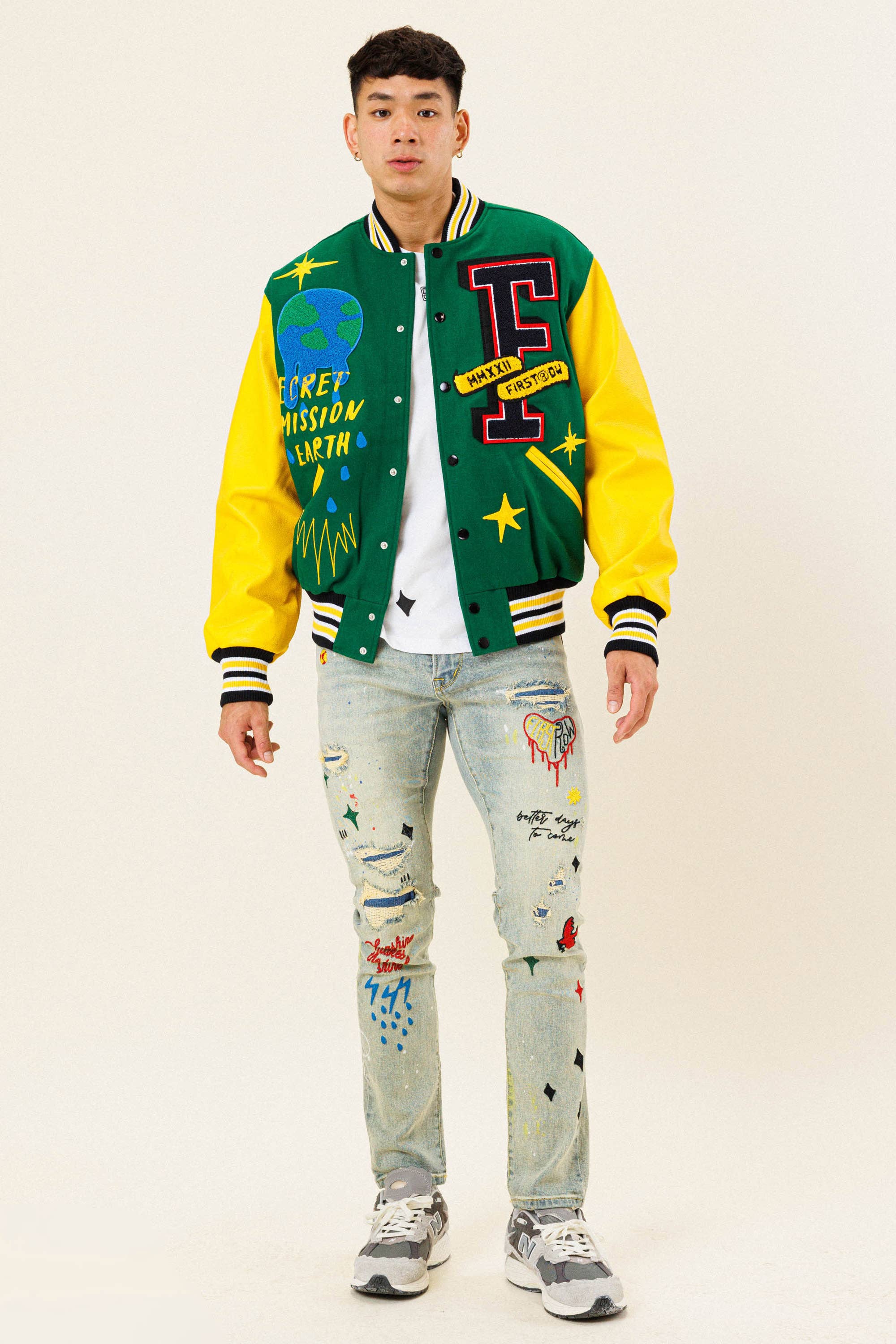 OUT OF THIS WORLD VARSITY JACKET