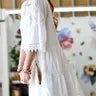Amanda White Lace Dress