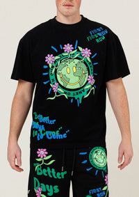 FLOWER GRAPHIC TEE