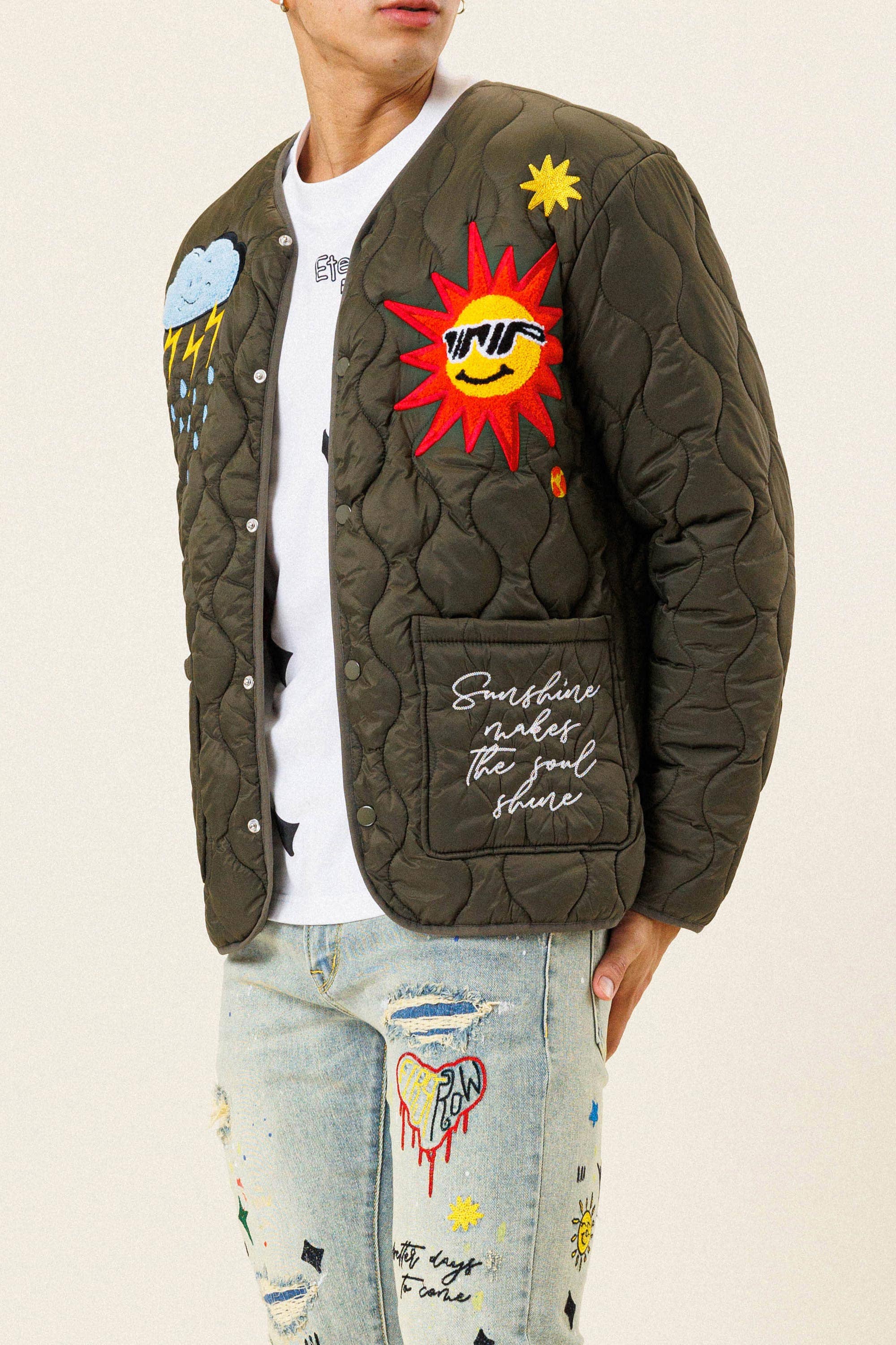 ETERNAL LIFE  QUILTED LINER  JACKET