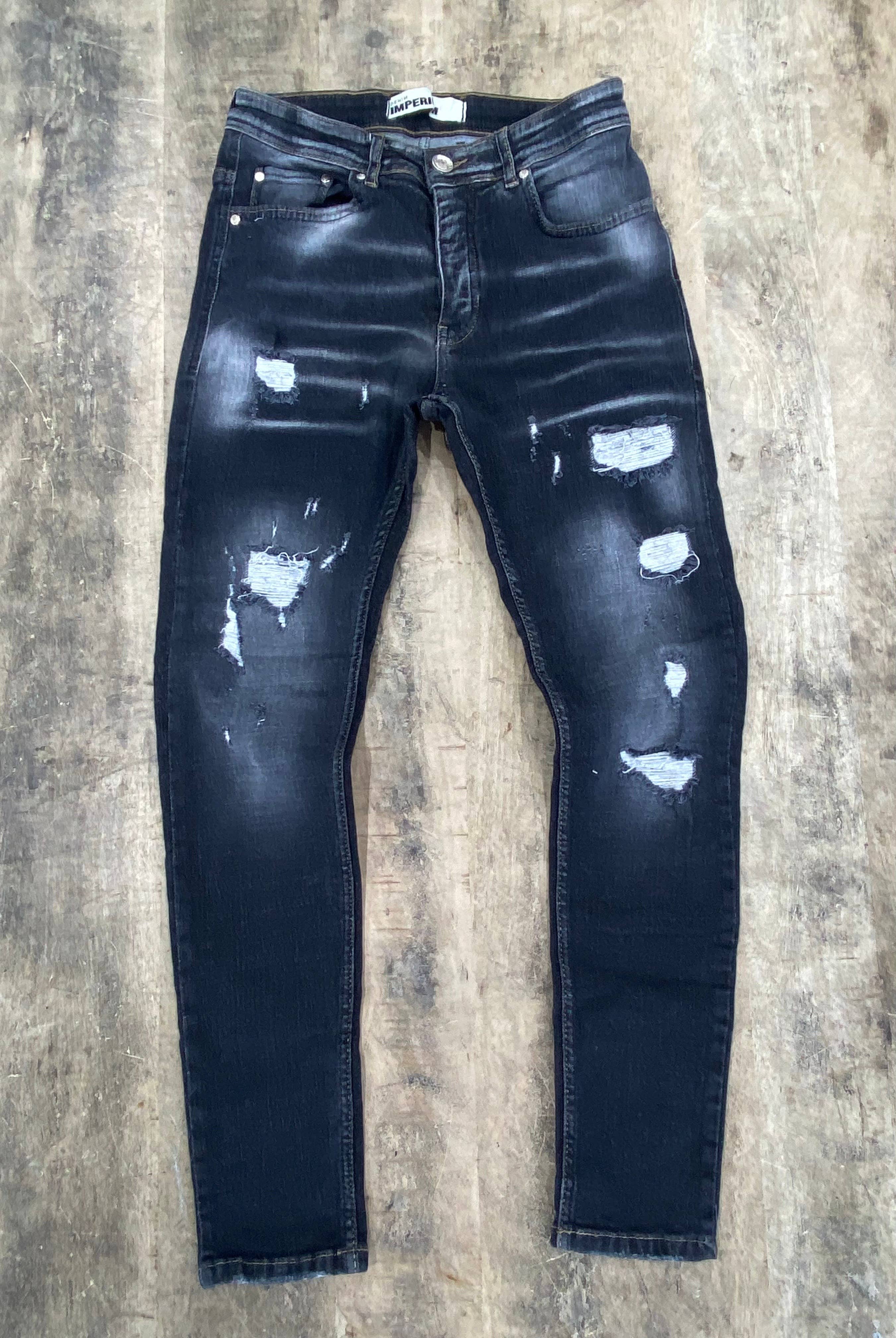 Black Industry 375 Skinny Jeans