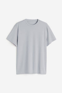 700-6 Grey Straight Fit T-Shirt