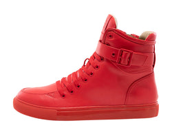 Image of Sullivan-2 High-top Fashion Sneaker for Men: Orange / 9