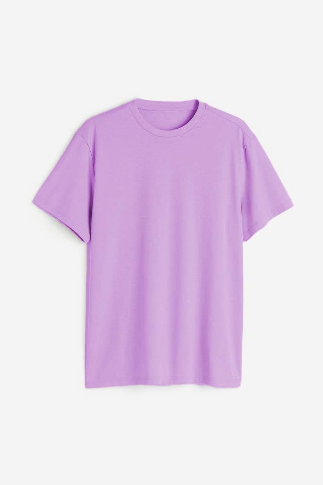 700-2 Lilac Straight Fit T-Shirt