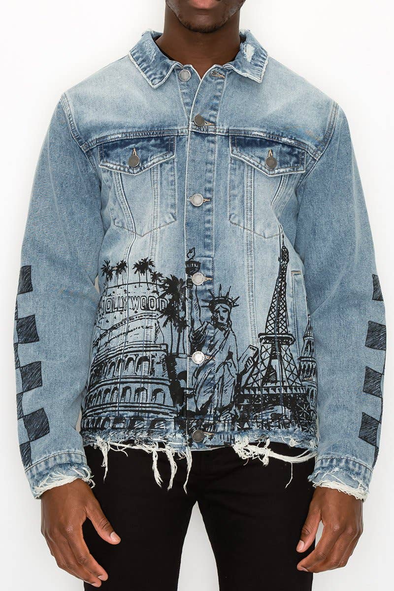 DK220 WORLD TOUR DENIM JACKET Pre-pack