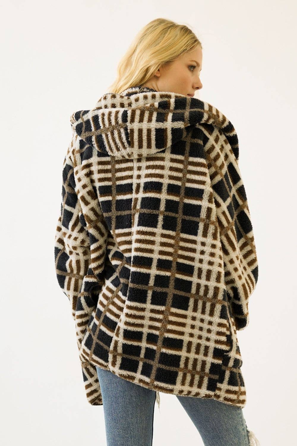 19378 Checkered OS Hoodie