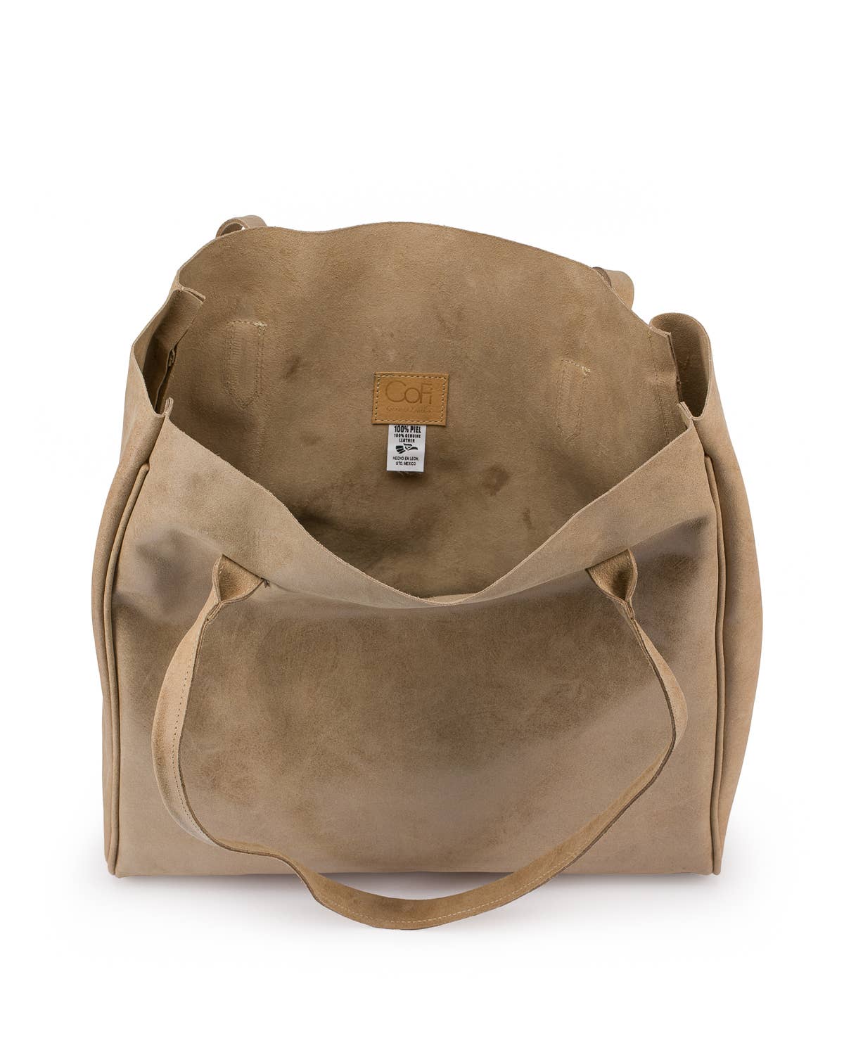 Amy Tote: Light Brown