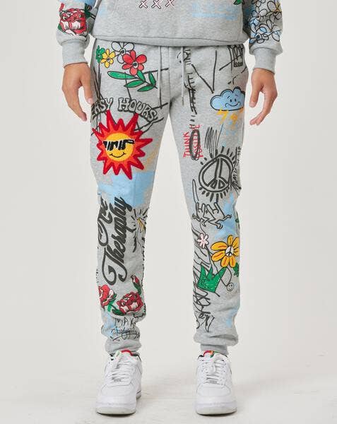 All Over Graphic Jogger