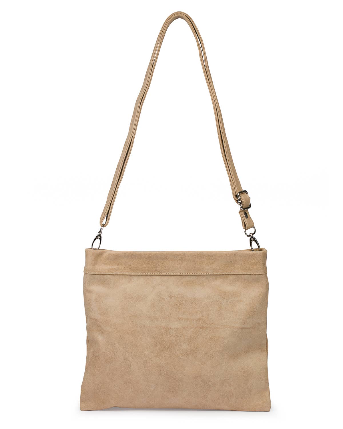 Mollie Crossbody Clutch: Light Brown