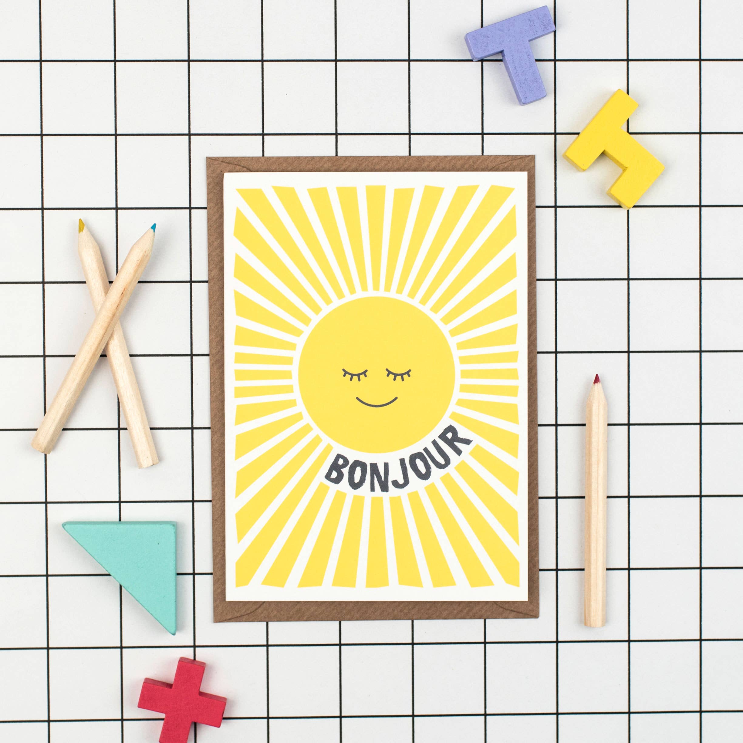 Bonjour / Sunshine Card