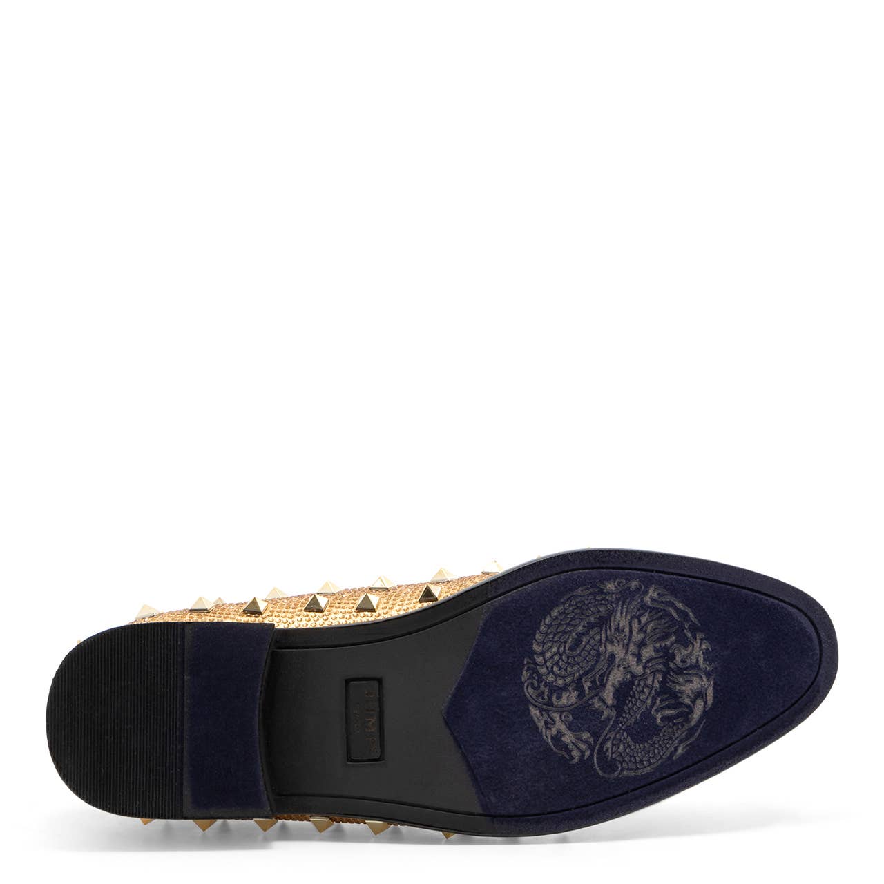 Francisco All-over Pyramid Ornament Detail Dress Loafers