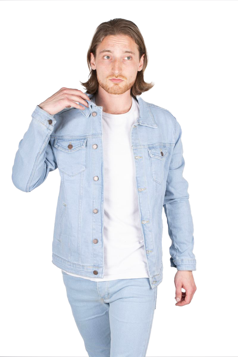 Black Industry 3216S Blue Denim Jacket