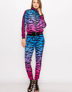 Image of Women Tiger Camo Track Suits Pre-Pack