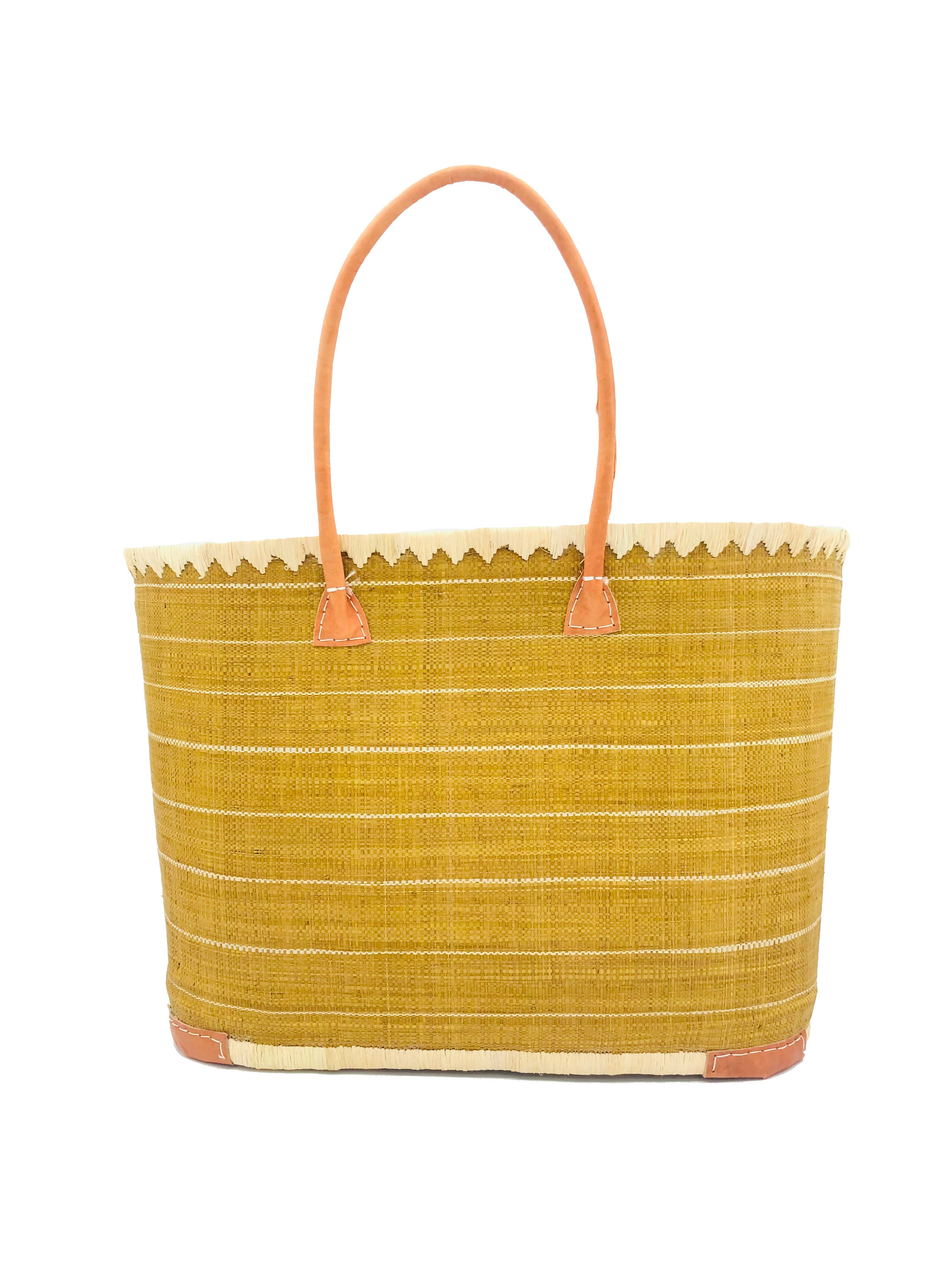 Rabat Big Straw Basket Bag