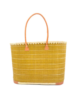 Image of Rabat Big Straw Basket Bag