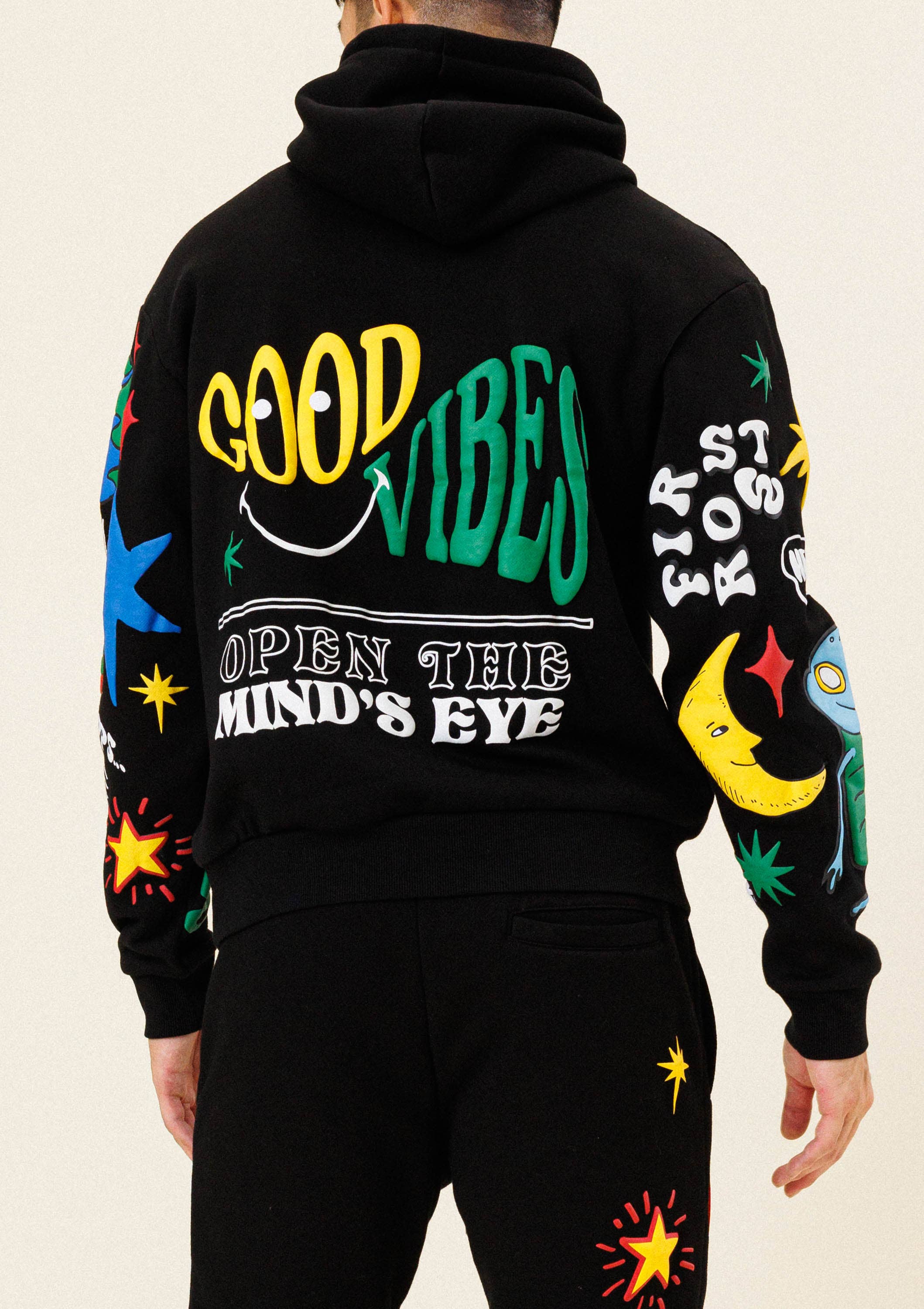 GOOD VIBES  DODDLE  HOODIE