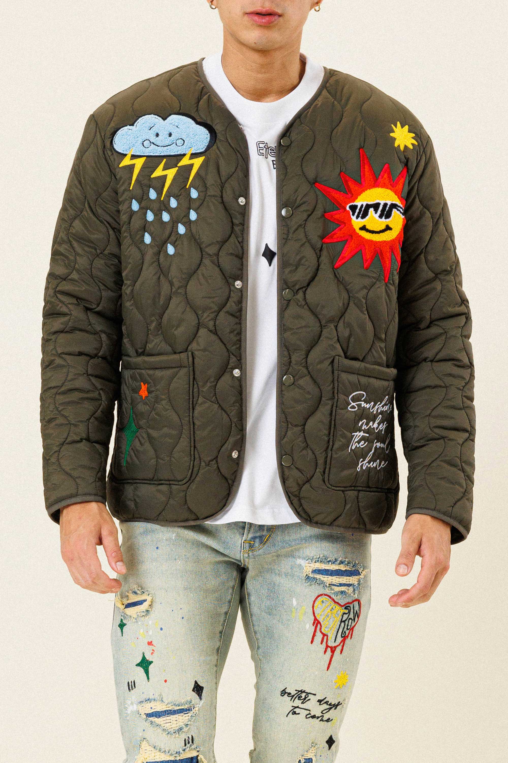 ETERNAL LIFE  QUILTED LINER  JACKET