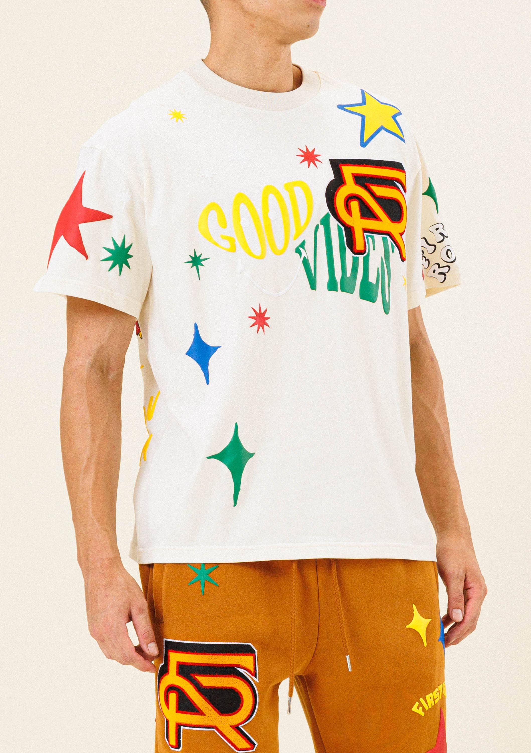 GOOD VIBES   DODDLE  TEE