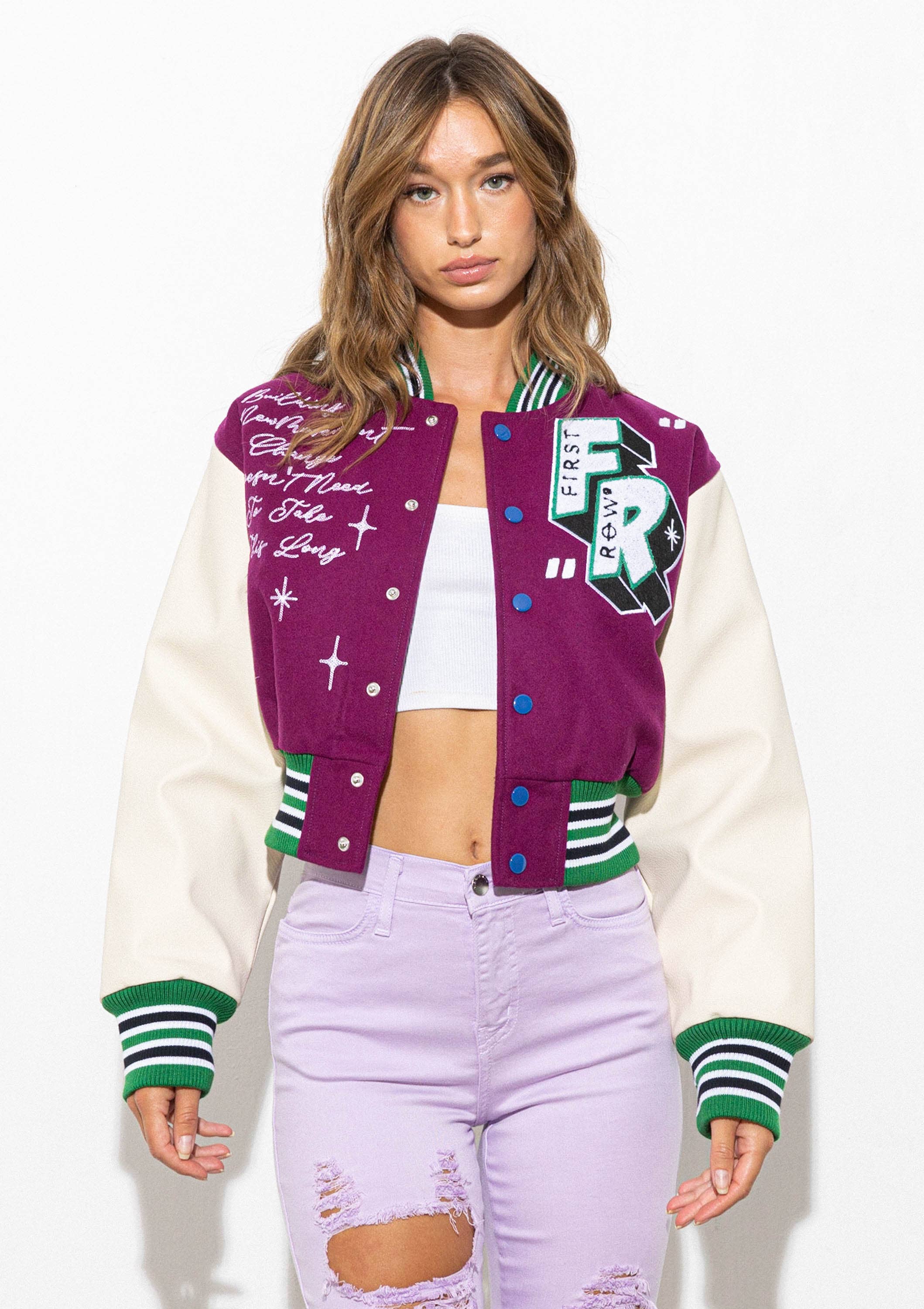 EASY LIVIN TIGER  VARSITY JACKET