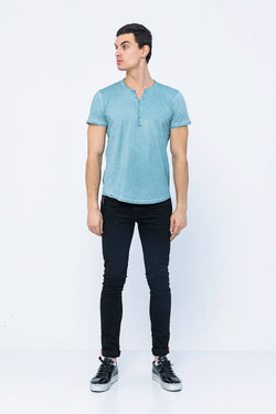 Image of 8207 SMOKE BLUE T-SHIRT