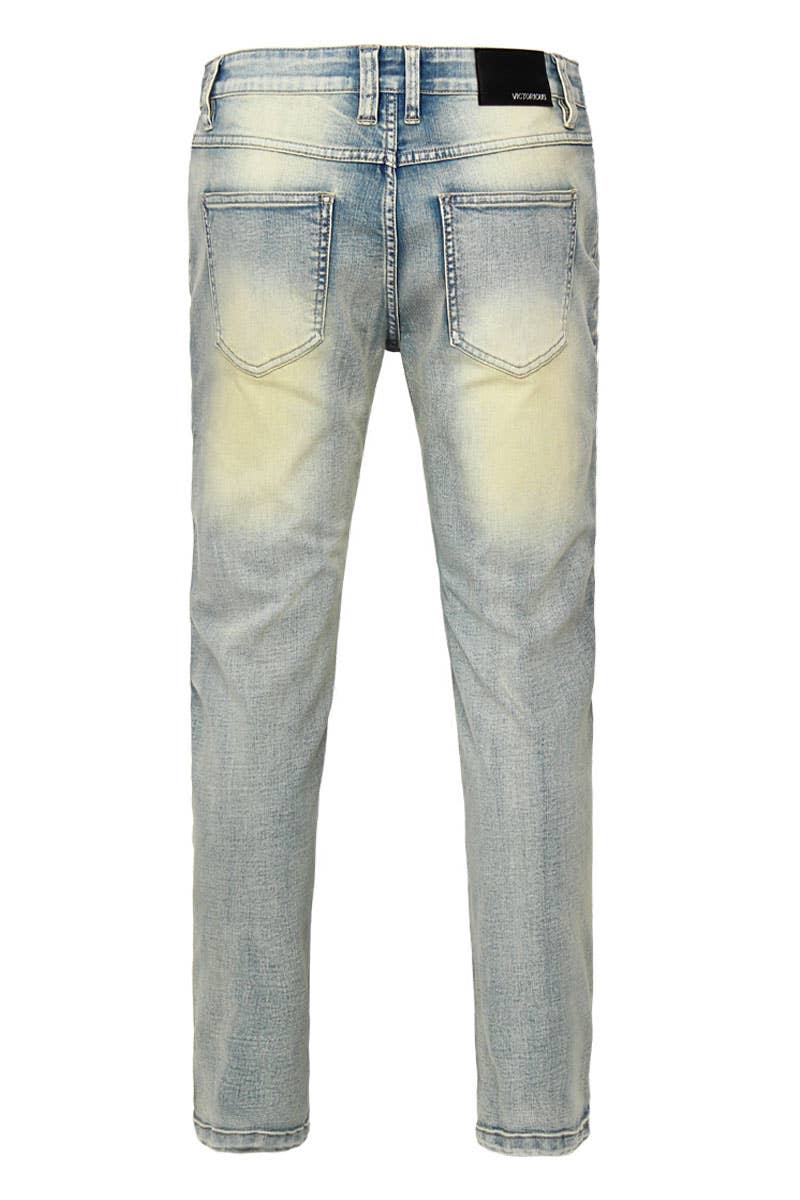 DISTRESSED DENIM JEANS / PRE-PACK