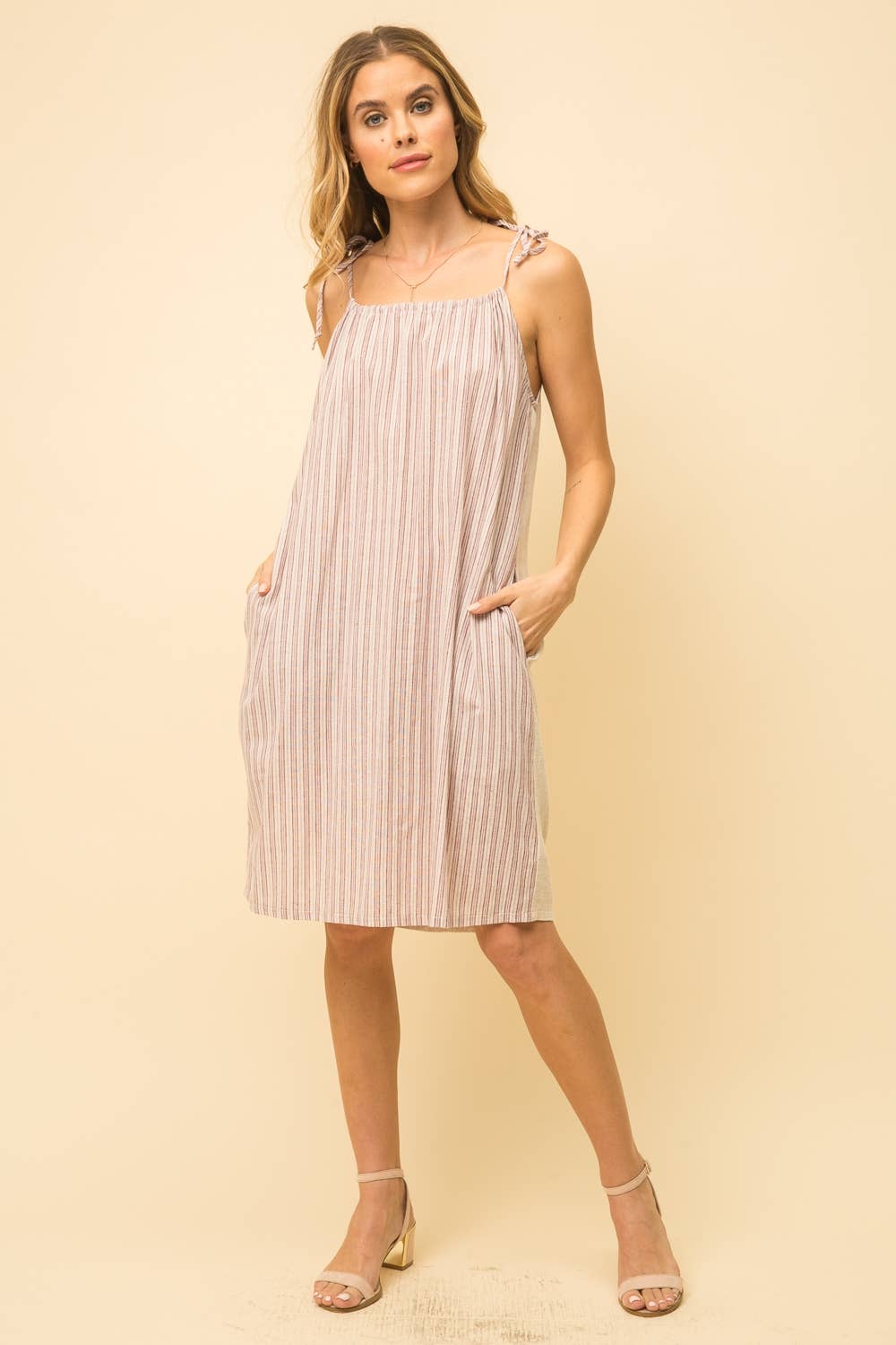 Stripe Linen Dress