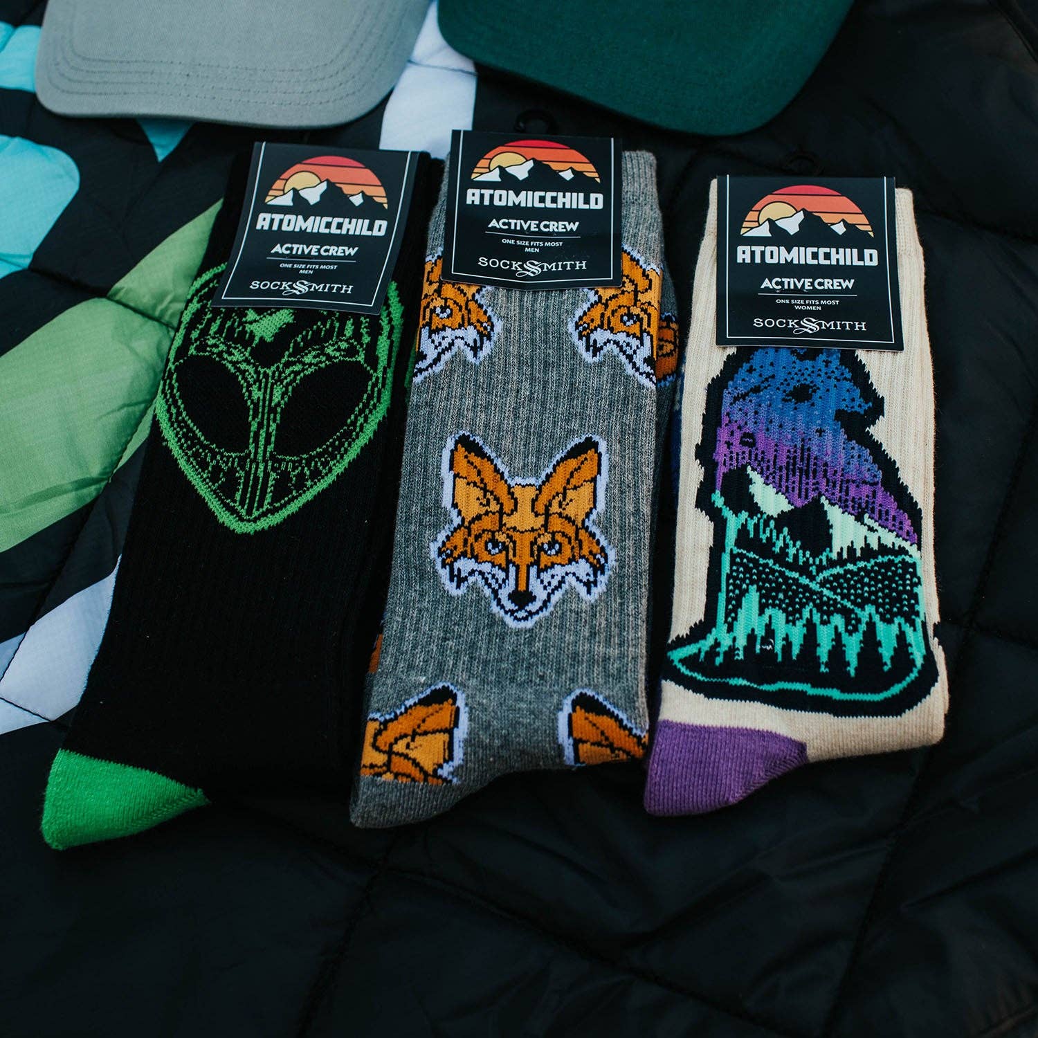 AtomicChild Athletic Socks - Fox