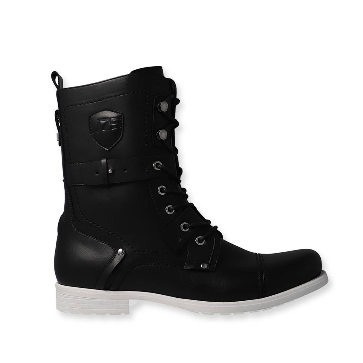 J75 by Jump Deploy Stylish Mid-calf Combat/Military Boots