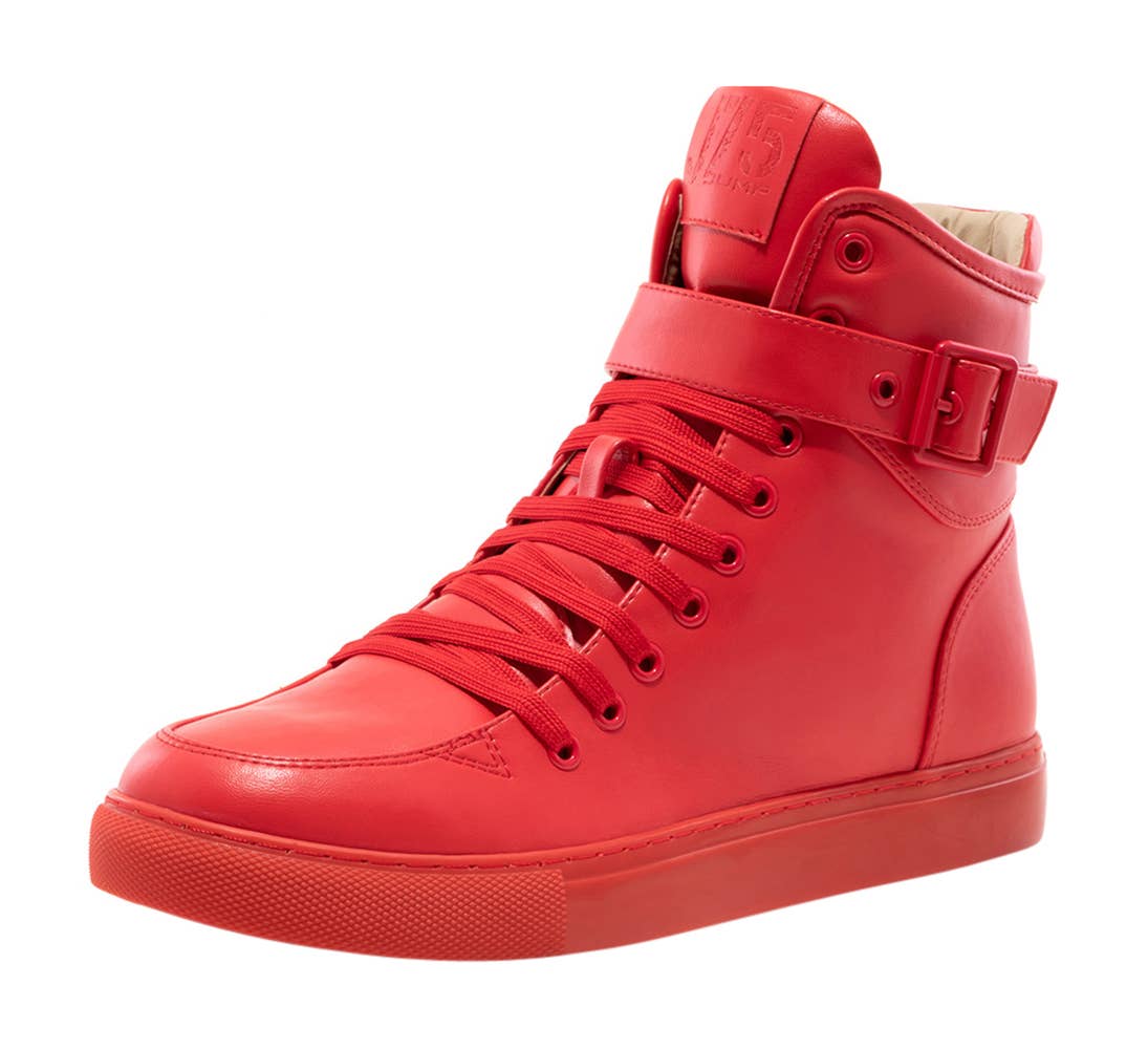 Sullivan-2 High-top Fashion Sneaker for Men: Red / 10