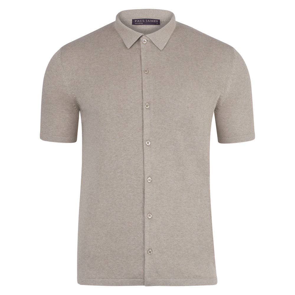 Mens 100% Cotton Short Sleeve Shirt