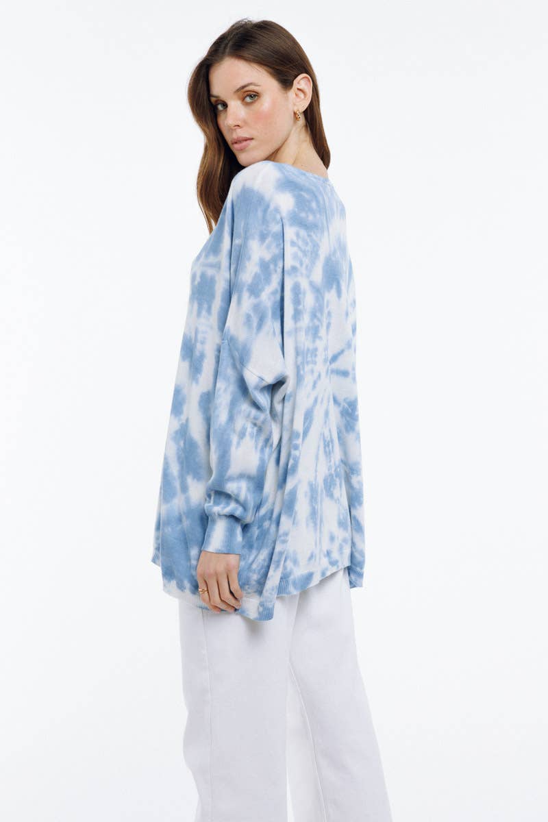 TIE&DYE pattern sweater - PAZA