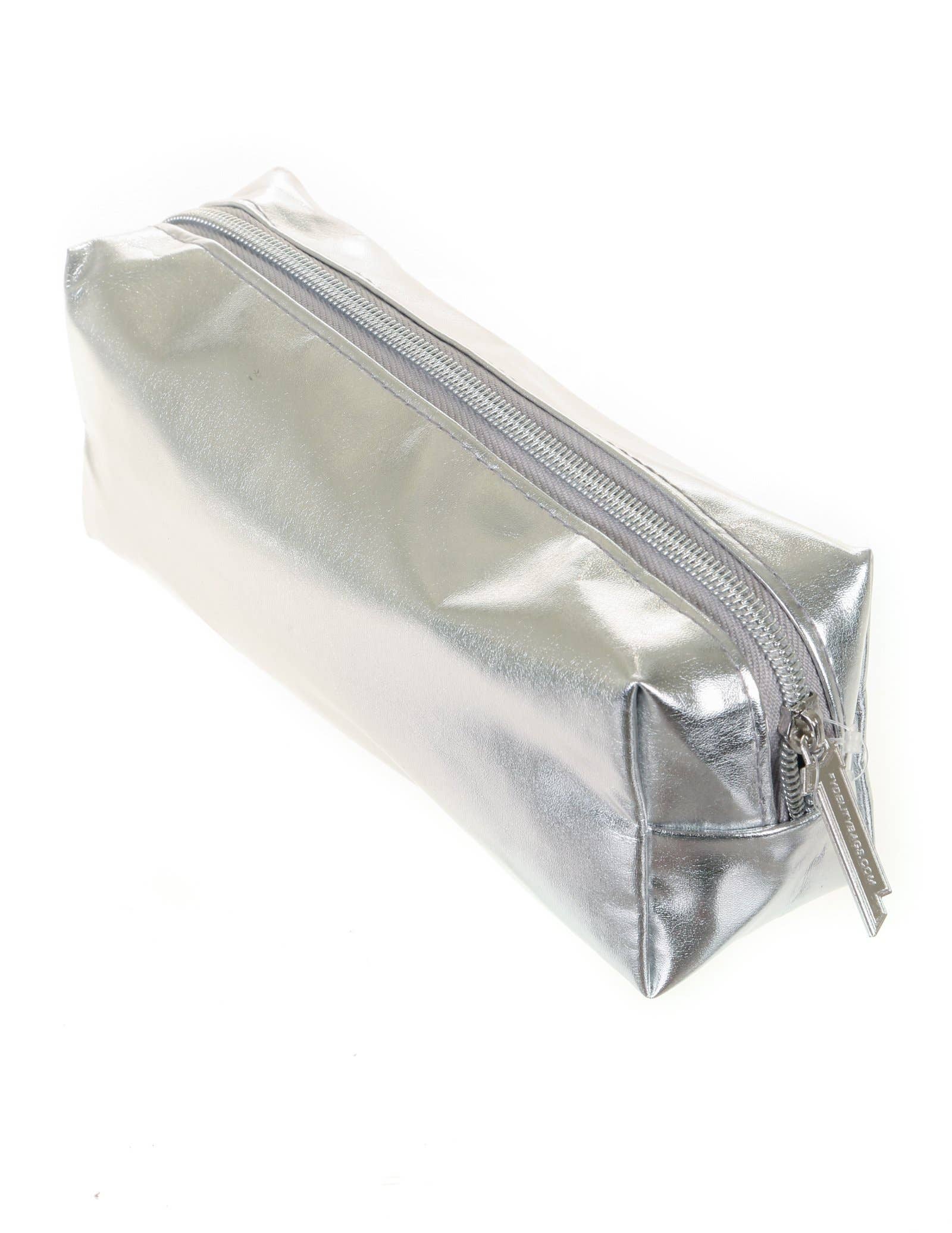 83632: Pencil Pouch: METALLIC Silver