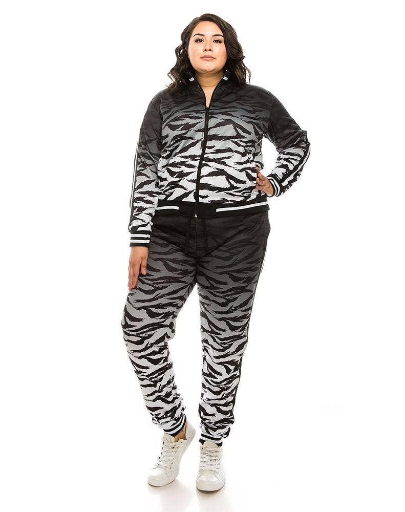 Women Tiger Camo Track Suits Pre-Pack