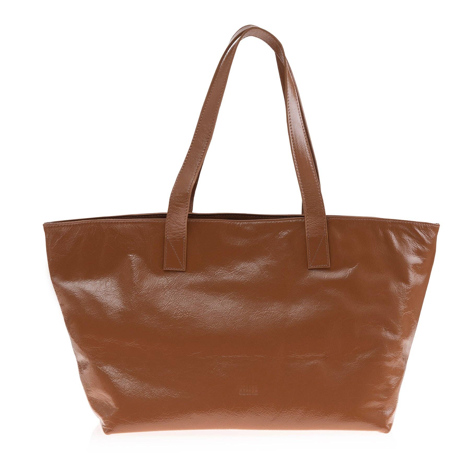 Rive Gauche Tote (Saddle Naplack Leather)