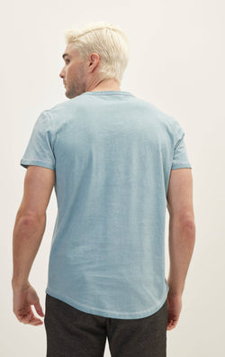 Image of 8207 SMOKE BLUE T-SHIRT