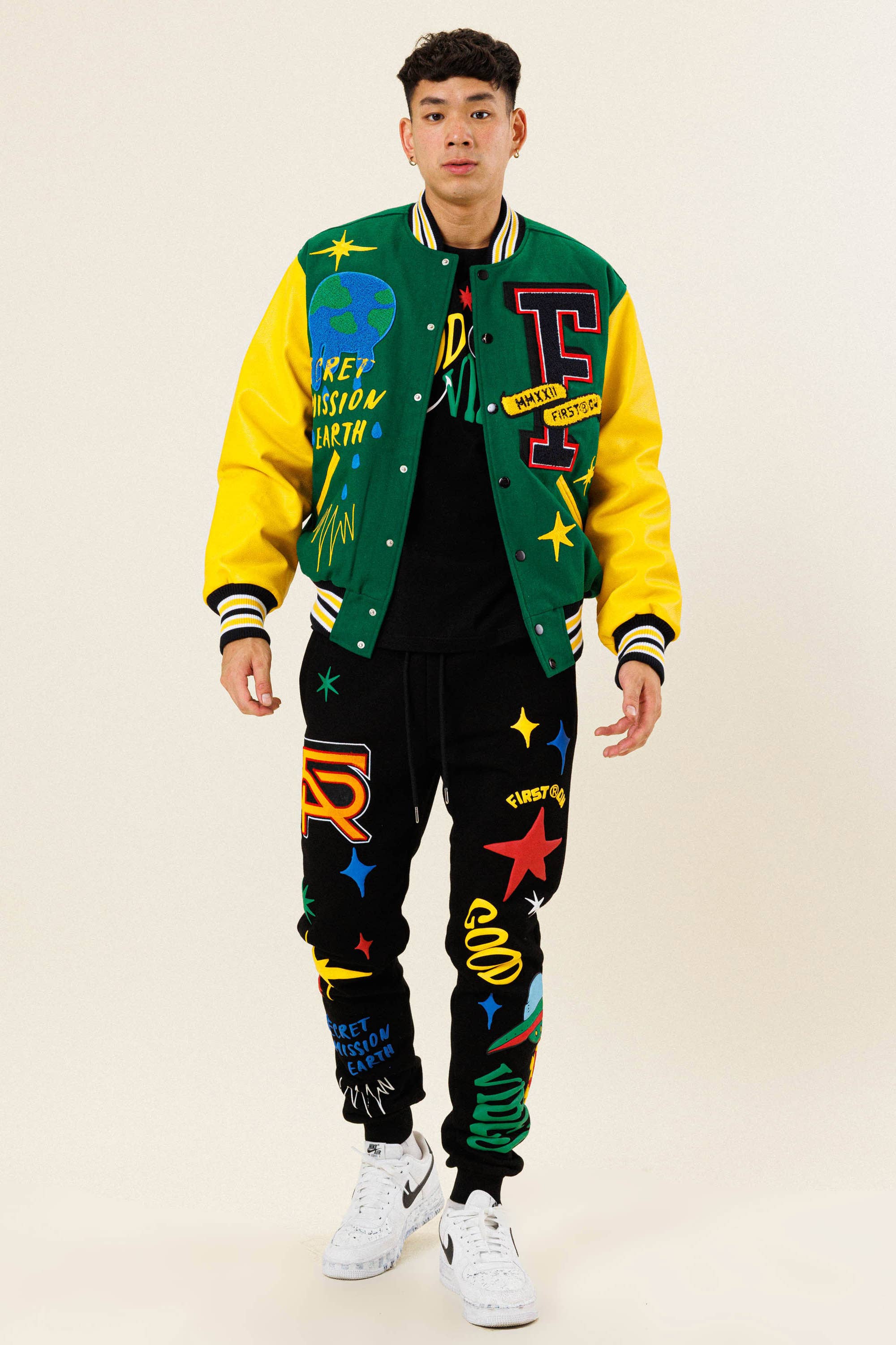 OUT OF THIS WORLD VARSITY JACKET