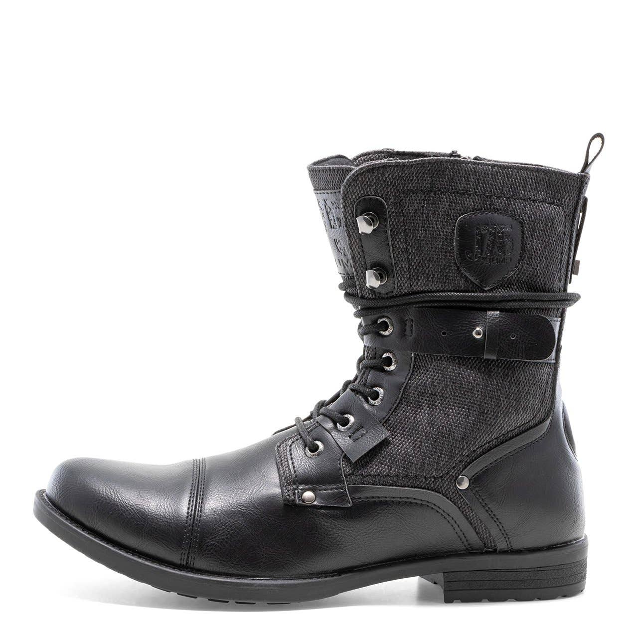 J75 by Jump Deploy Stylish Mid-calf Combat/Military Boots