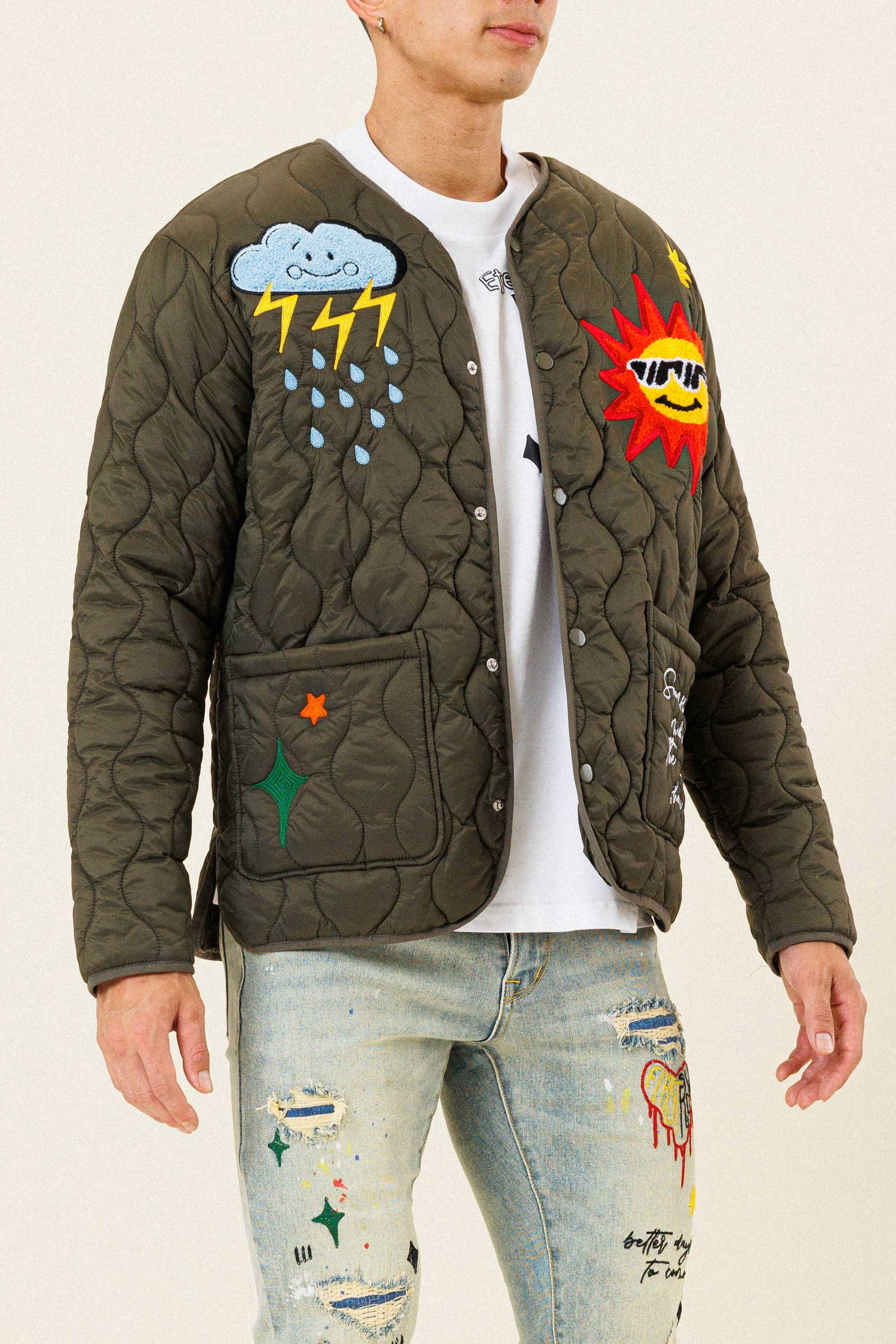 ETERNAL LIFE  QUILTED LINER  JACKET