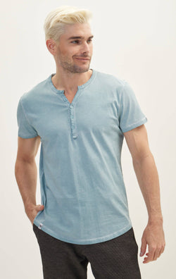 Image of 8207 SMOKE BLUE T-SHIRT