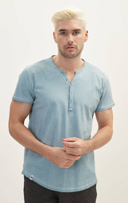 Image of 8207 SMOKE BLUE T-SHIRT